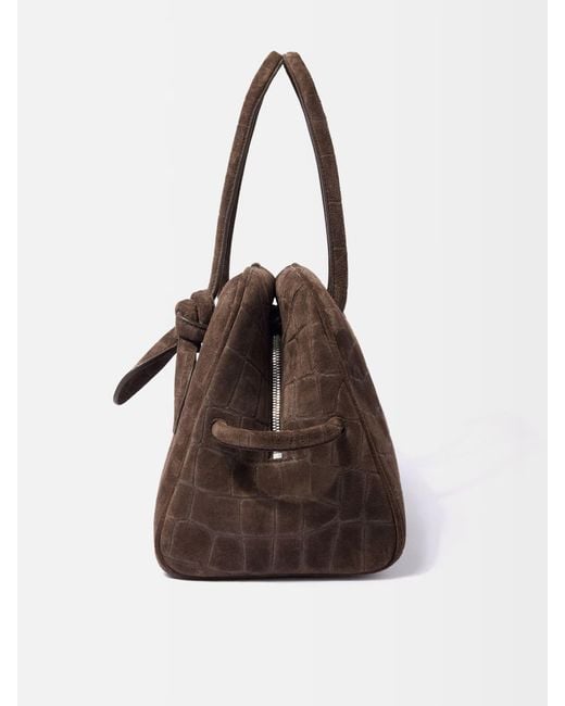 Jacquemus Brown The Turismo Soft Bowling Bag