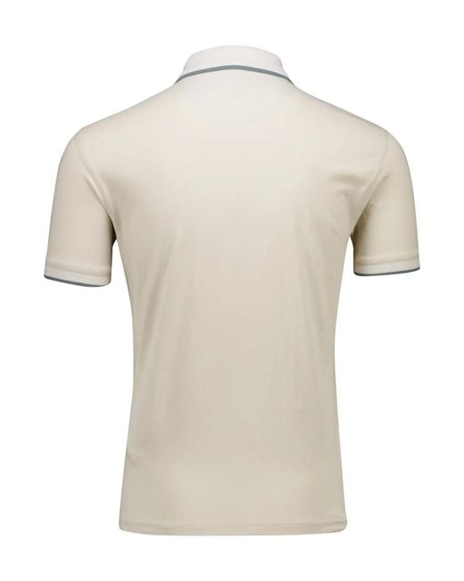Barbour Natural Short-Sleeved Polo Shirt for men
