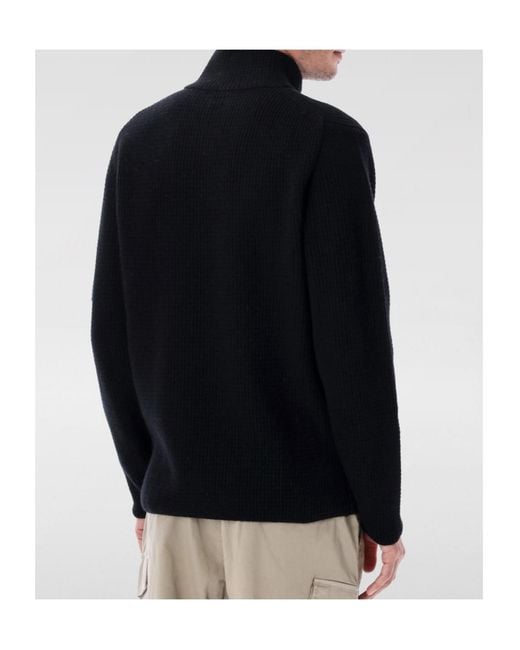 C P Company Black Lens Detail Zip Jumper for men