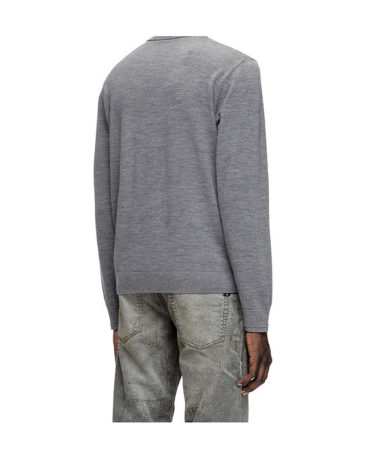 DIESEL Gray K-Valiam Jumper for men