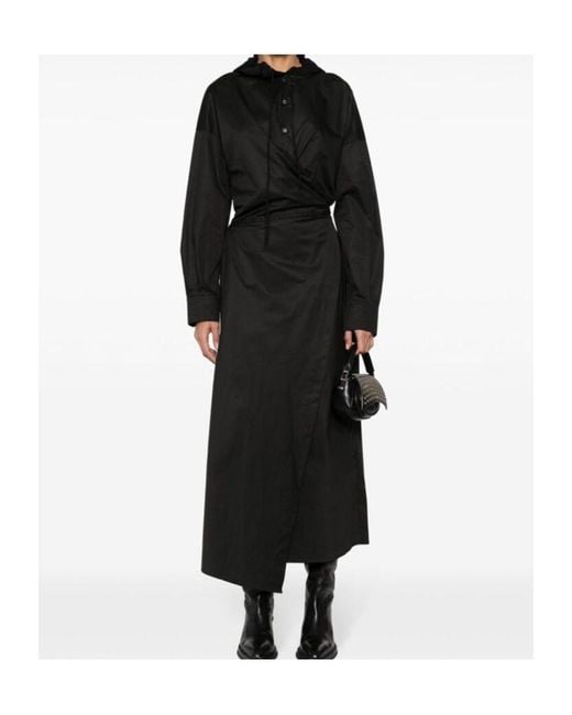 DIESEL Black D-Kley V-Neck Maxi Dress
