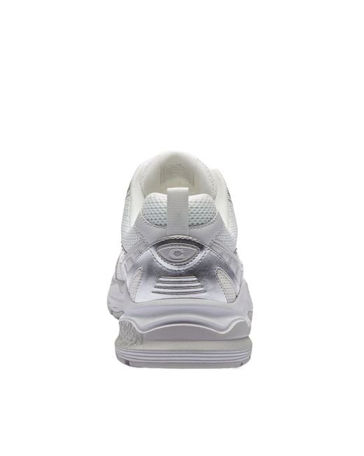 COACH White Mesh Sneakers for men