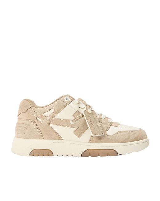 Off-White c/o Virgil Abloh Natural Low-Top Sneakers for men