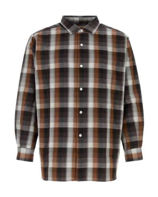 Nanamica Black Regular Collar Oversized Jacket for men