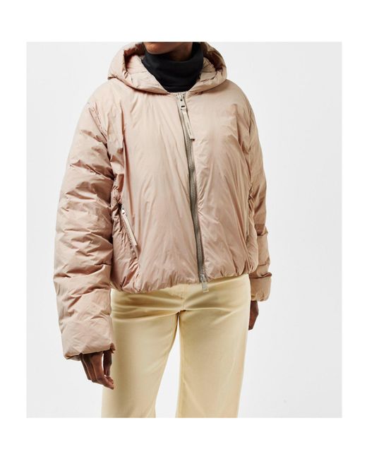 Canada Goose Natural Hooded Short Padded Jacket