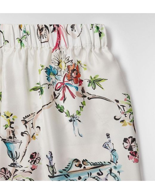 Dior White Pantalon Iviera