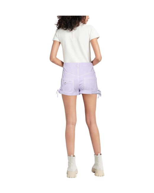 Isabel Marant Purple Simple Denim Shorts