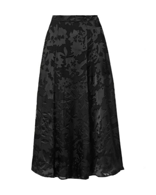 Adam Lippes Black Emi Skirt