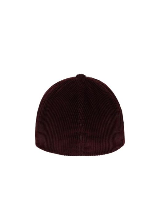 Balmain Brown Paris Velvet Cap