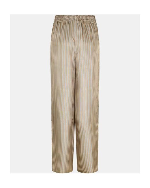 Max Mara Natural Wide Leg Casual Pants