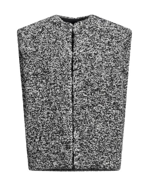 Isabel Marant Gray Two-Tone Gilet