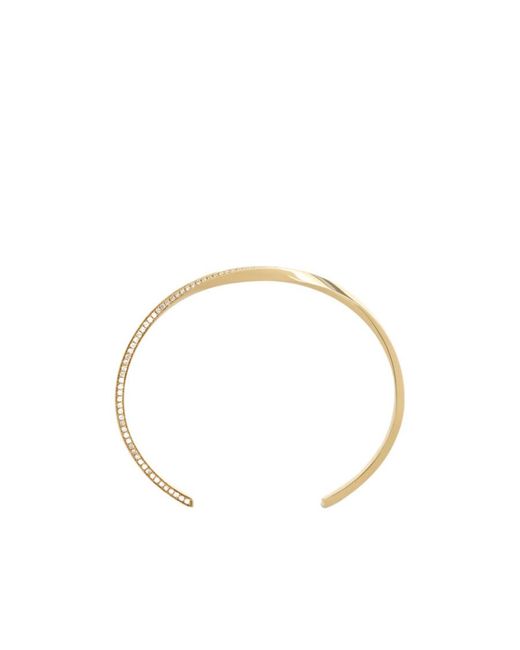 Céline White Torsion Bracelet