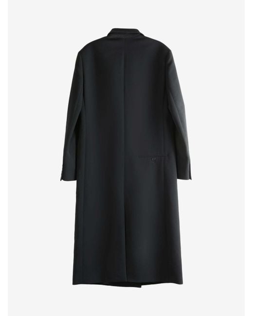 The Row Black Nevena Long Coat