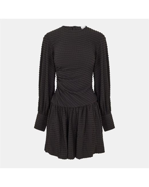 Ganni Black Gthrd Mini Drs Ld99