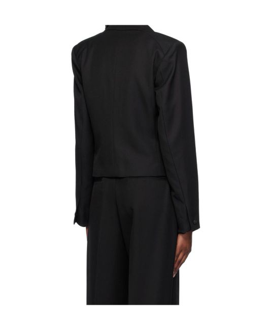 Rag & Bone Black Long-Sleeved Suit Jacket