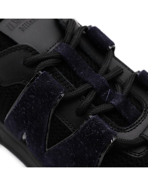 Moschino Black Logo Detailed Sports Shoes for men