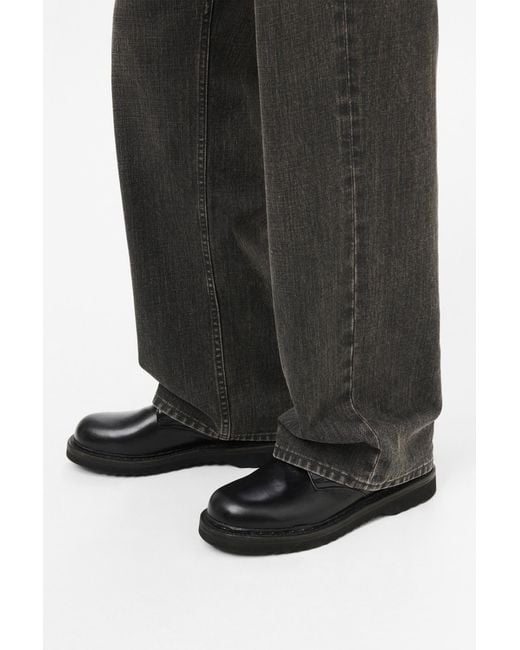 Our Legacy Black Trampler Derby Shoes for men