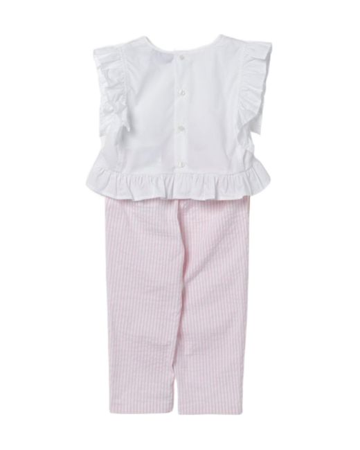 Moschino Purple Logo-Patch Trouser Set