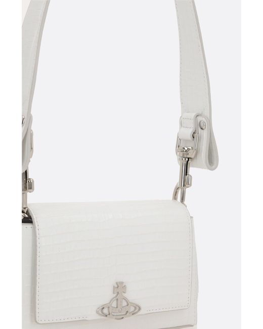 Vivienne Westwood White Hazel Small Handbag
