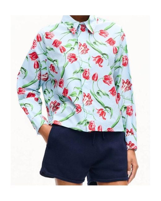 KENZO White Tulip' Shirt
