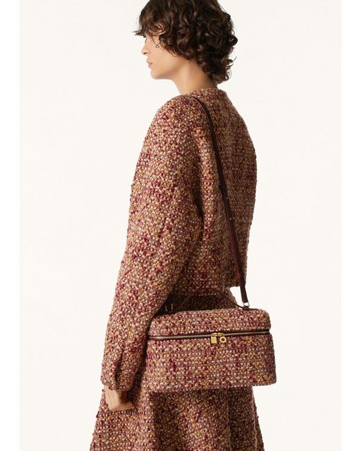 Loro Piana Brown Extra Pocket L27 Shoulder Bag