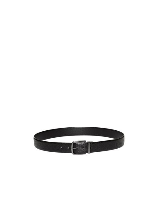 Calvin Klein White Pin Buckle Belt for men