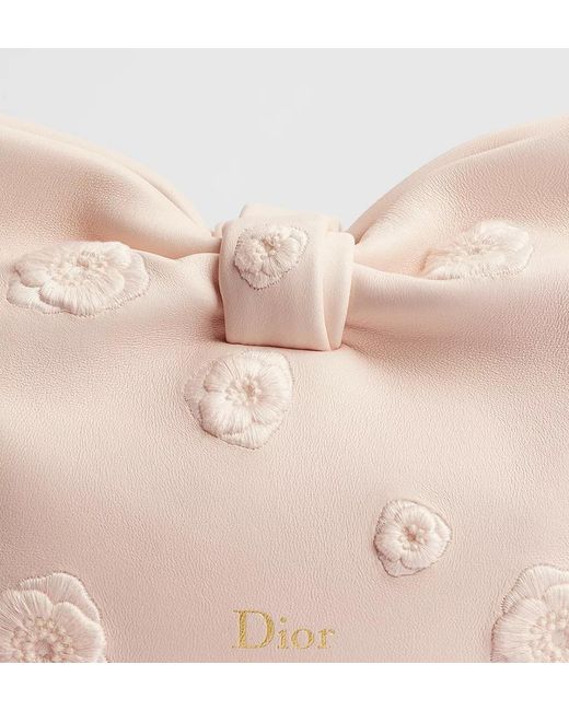 Dior Pink Small Bow Bag