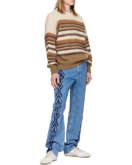 Isabel Marant Blue Lewys Jeans for men