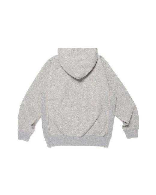 Human Made Gray Heavyweight Hoodie for men