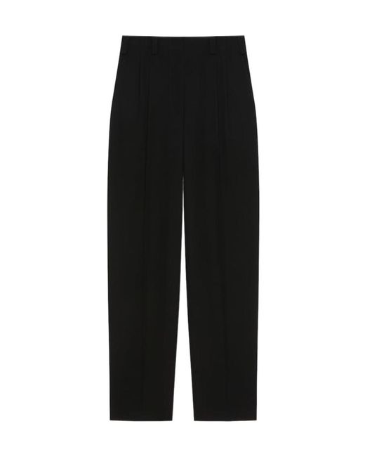 Givenchy Black Double Pleat Pants