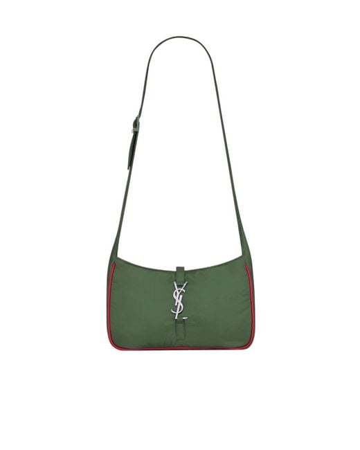 Saint Laurent Green Le 5 À Messenger Bag for men