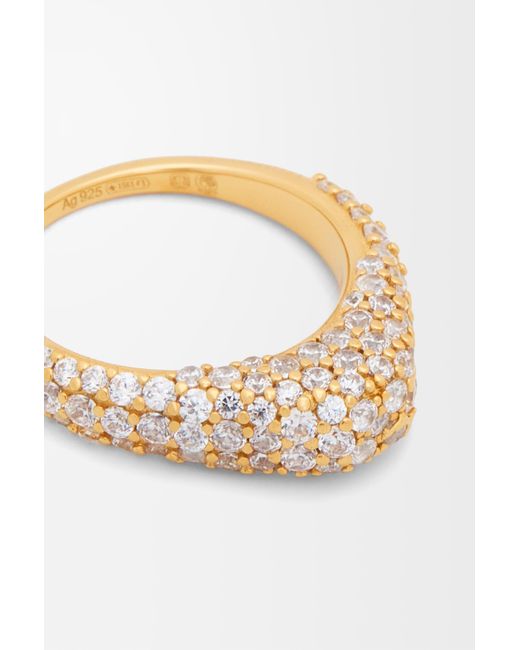 Loewe White Stirrup Ring