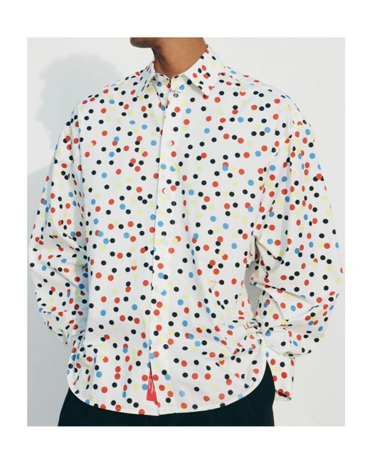 Jacquemus White Long-Sleeved Shirt for men