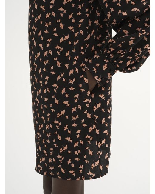 Chloé Black Long-Sleeved Mini Dress
