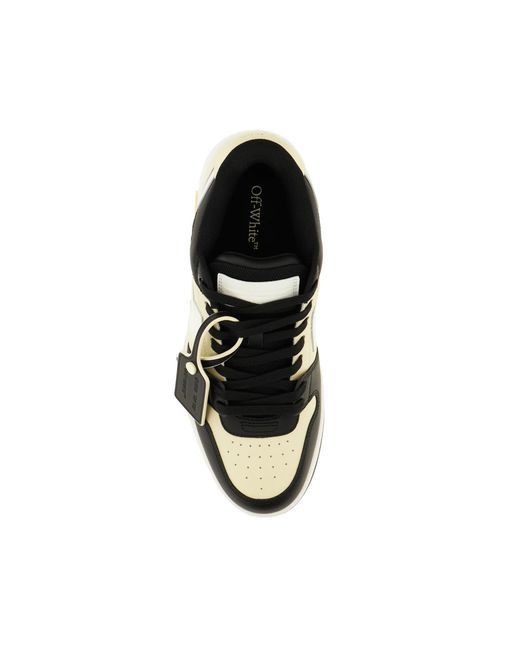 Off-White c/o Virgil Abloh Black Out Of Office Glow-In-The-Dark Sneakers for men