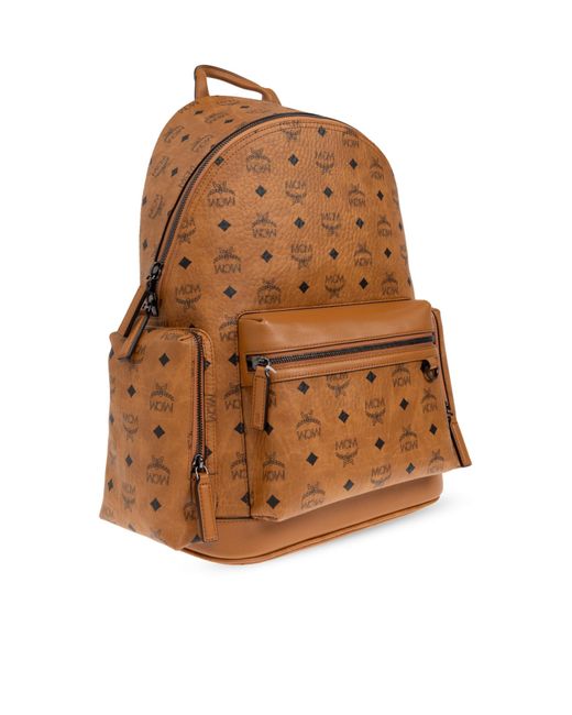 MCM Brown Stark Backpack