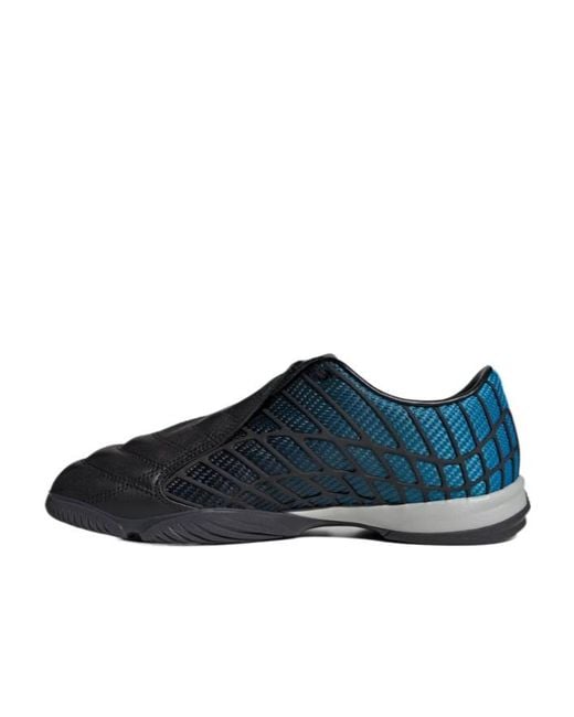 Adidas Blue F50 Sala Logo-Embroidered Sneakers for men