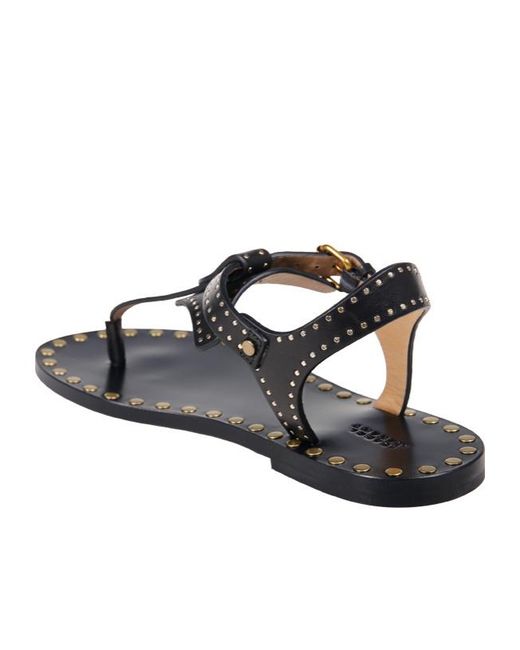 Isabel Marant Multicolor Joonya Stud-Embellished Sandals