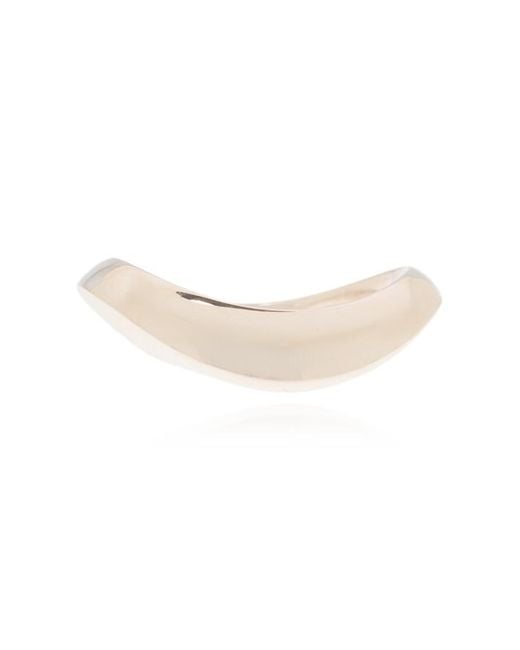 Bottega Veneta White Annular Ring