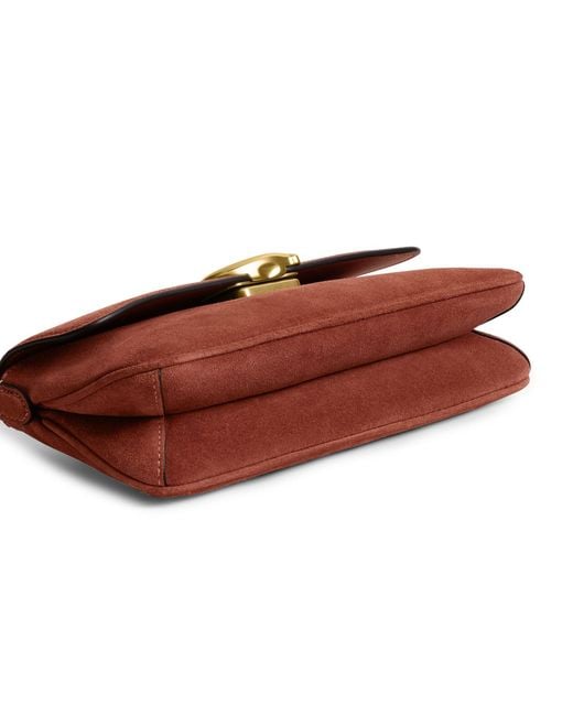 COACH Red Minimalist Shoulder Bag