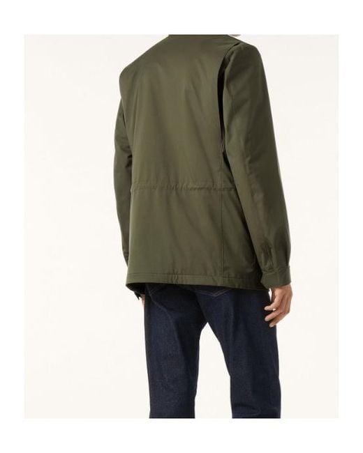 Loro Piana Green Traveller Field Jacket for men
