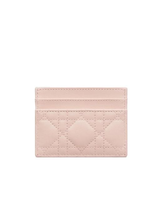Dior Pink Jolie Freesia Card Holder