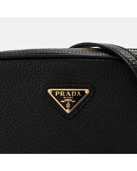 Prada Black Solid Color Crossbody Bag
