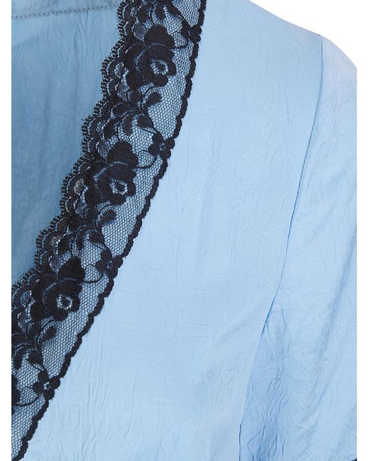 Baum und Pferdgarten Blue Melonie Lace Trim Top