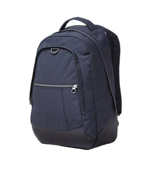 Loro Piana Blue Pioneer Backpack Medium for men