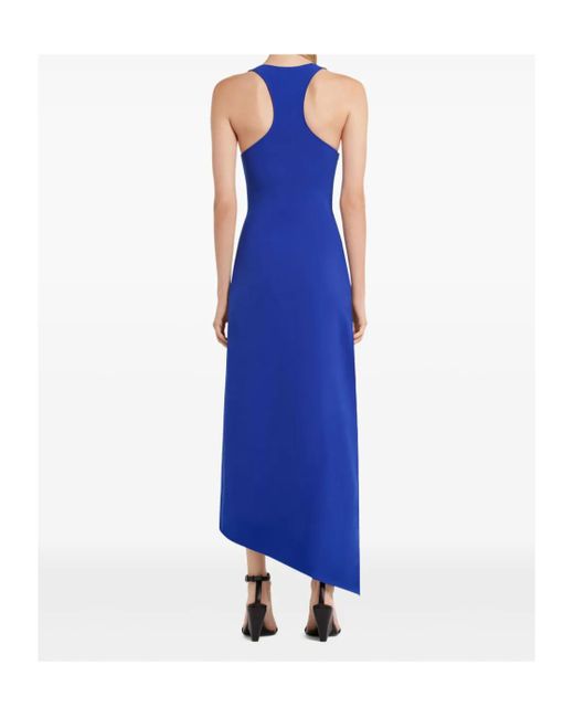Courreges Blue Infinity Midi Dress