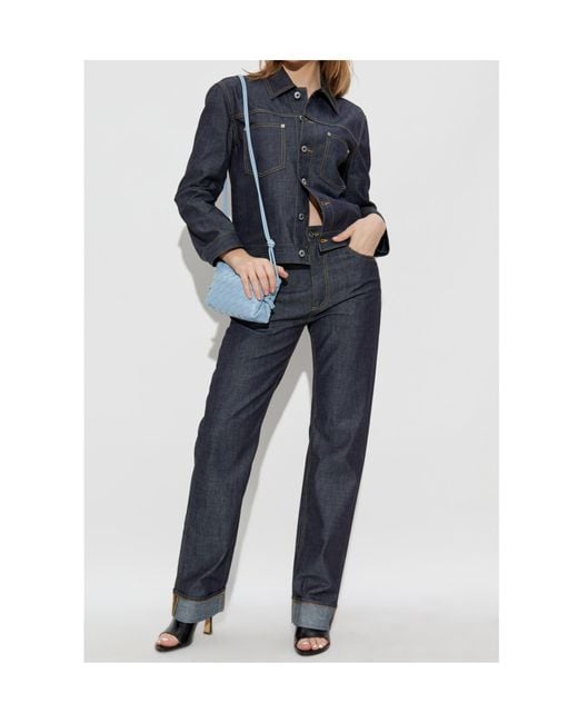 Bottega Veneta Blue Denim Jackets