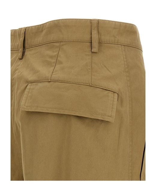 Dries Van Noten Natural Straight Leg Pants