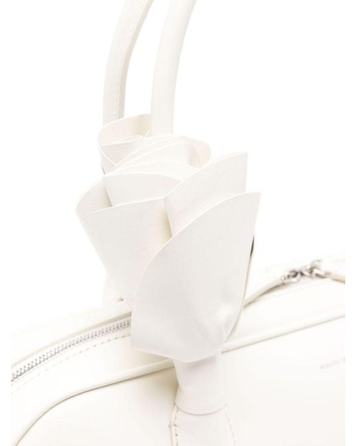 Magda Butrym White Brigitte Shoulder Bag