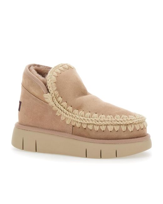 Mou Natural Eskimo Bounce Boots